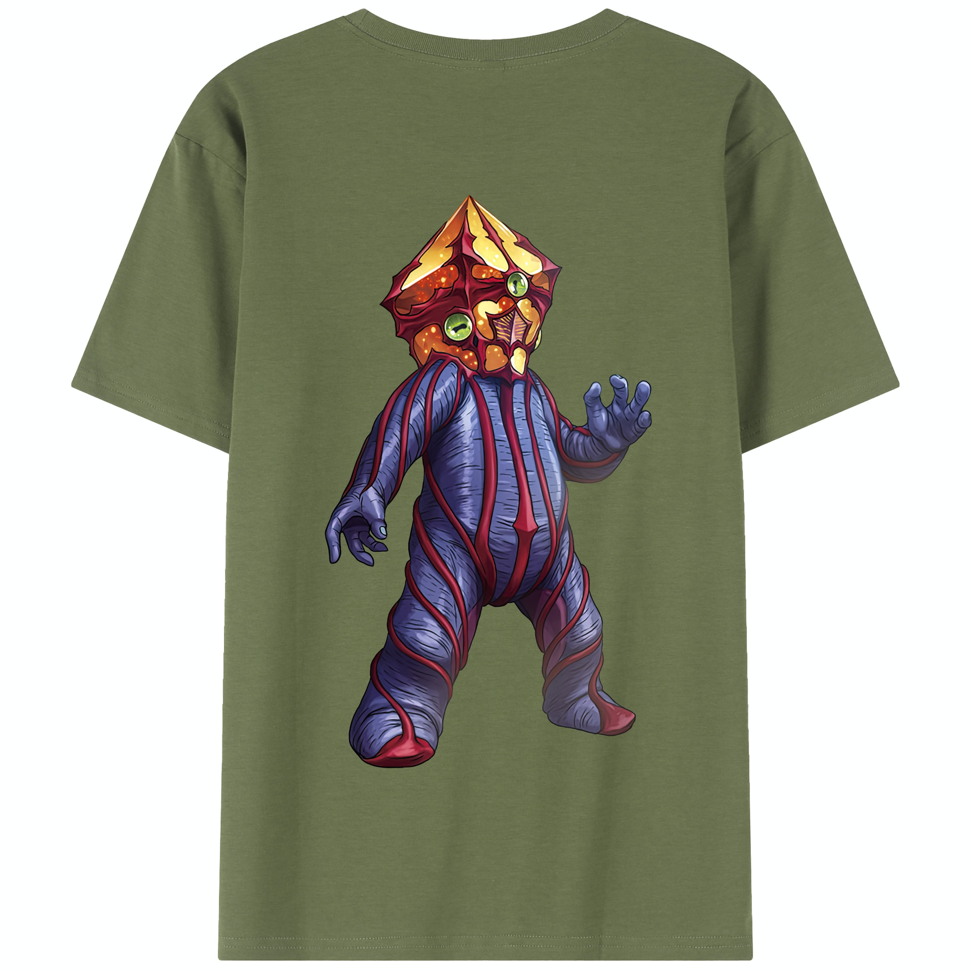 （画像用） ウルトラマン Ultraman 綿100％半袖Tシャツ（背面プリント）